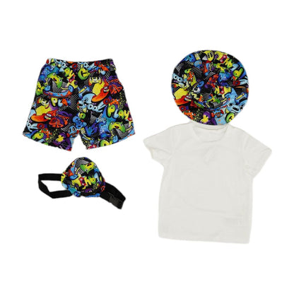 Multi Graphic Short Set