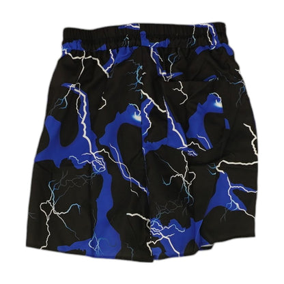 Black Graphic Swim Shorts