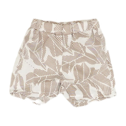 Brown Graphic Short Set