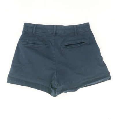 Navy Solid Chino Shorts