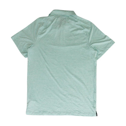 Green Solid Short Sleeve Polo