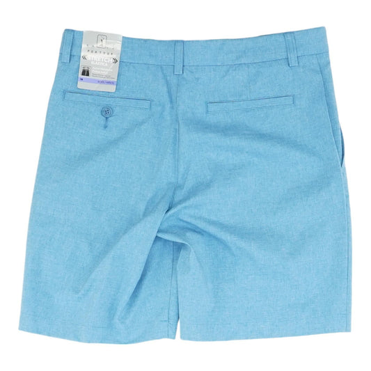 Blue Solid Active Shorts