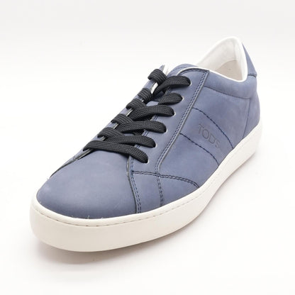 Allacciato Basso Blue Leather Lace Up Shoes