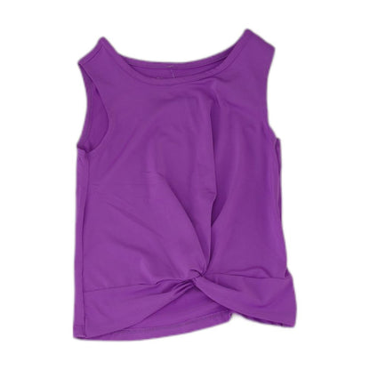 Purple Solid Tank