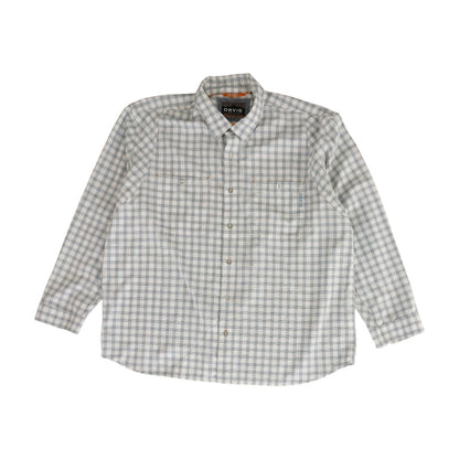 Blue Check Long Sleeve Button Down