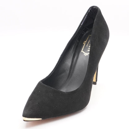 Black Suede Pumps