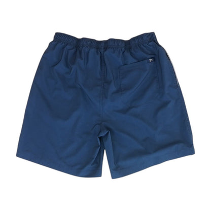 Navy Solid Swim Shorts