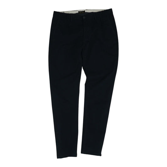 Navy Solid Chino Pants