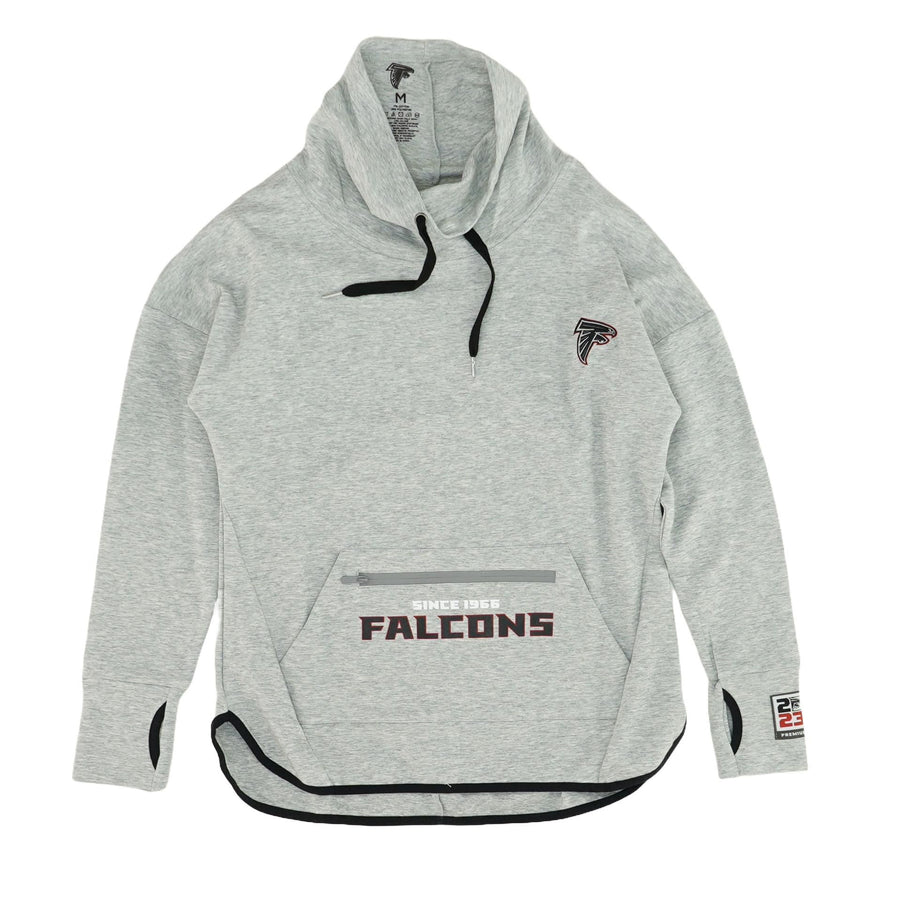 Atlanta Falcons Mens Full-zip Hoodie Casual Hooded Sweatshirts