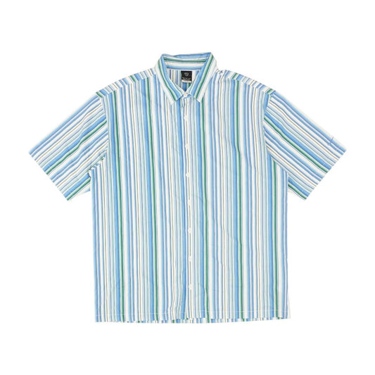 Multi Striped Short Sleeve Button Down