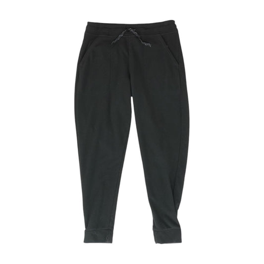 Black Solid Joggers Pants