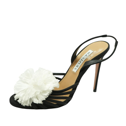 Love Carnation Grosgrain Slingback Stiletto Heels