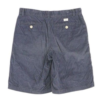 Navy Solid Chino Shorts