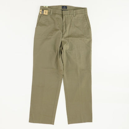 Brown Solid Chino Pants