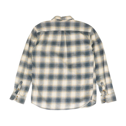 Blue Plaid Flannel Button Down