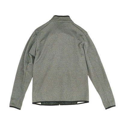 Gray Solid Lightweight Jacket