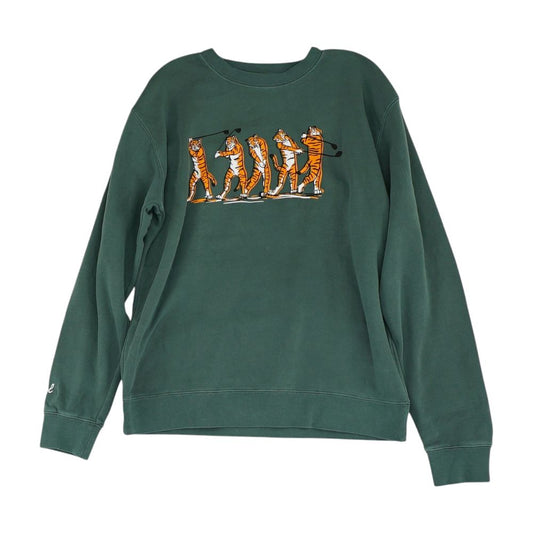 Green Solid Pullover