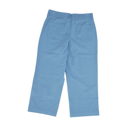 Blue Solid Pants