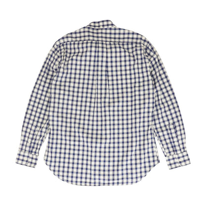 Blue Check Long Sleeve Button Down