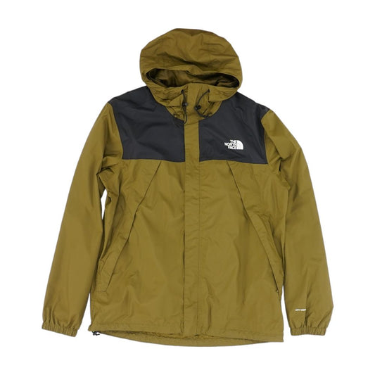 Olive Color Block Rain Jacket