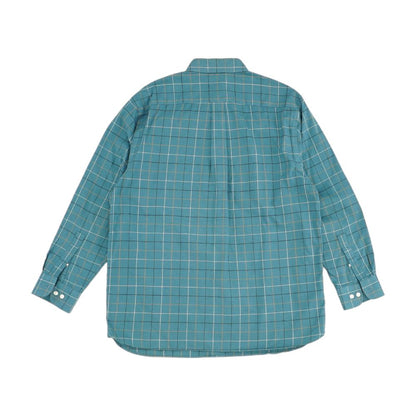 Blue Check Long Sleeve Button Down