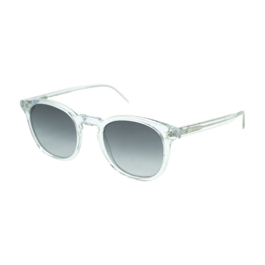 Clear Eldridge Round Sunglasses