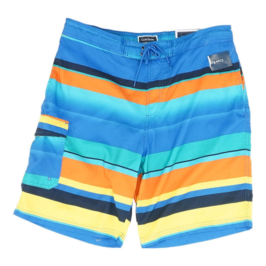 Multi Striped Swim Shorts