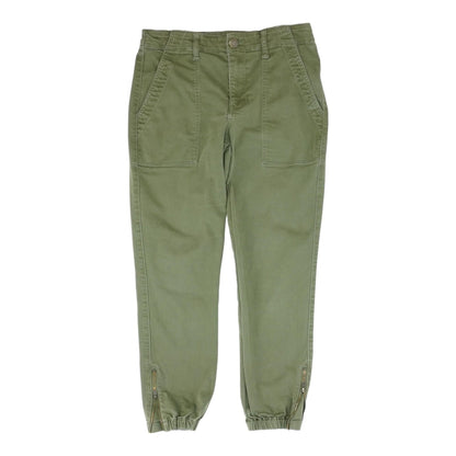 Green Solid Pants