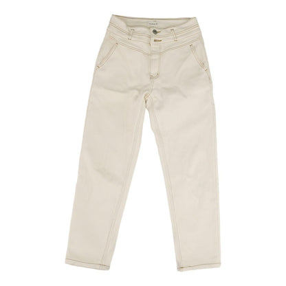 Ivory Solid Jeans