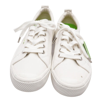 White Low Top Athletic Shoes