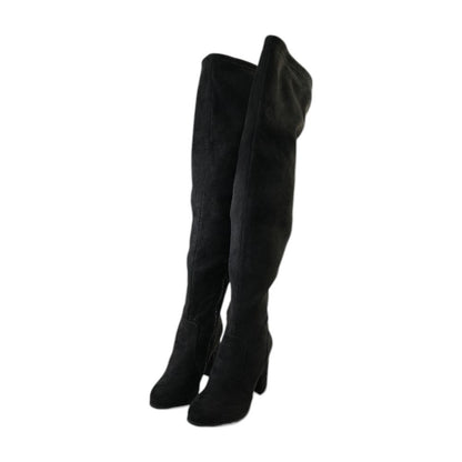 Black Knee High Boots