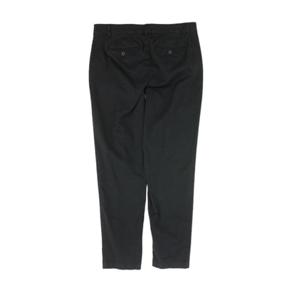 Black Solid Pants