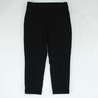 Black Solid Dress Pants