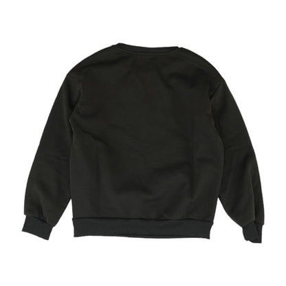 Black Graphic Sweatshirt