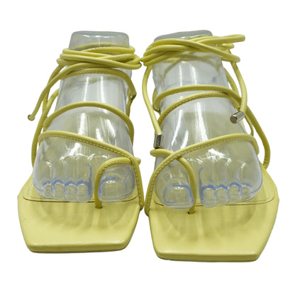 Yellow Flat Sandals