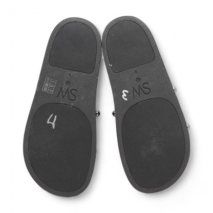 Black Casual Slide Sandals