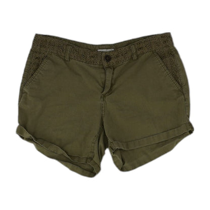 Olive Solid Shorts