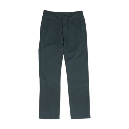 Navy Solid Dress Pants