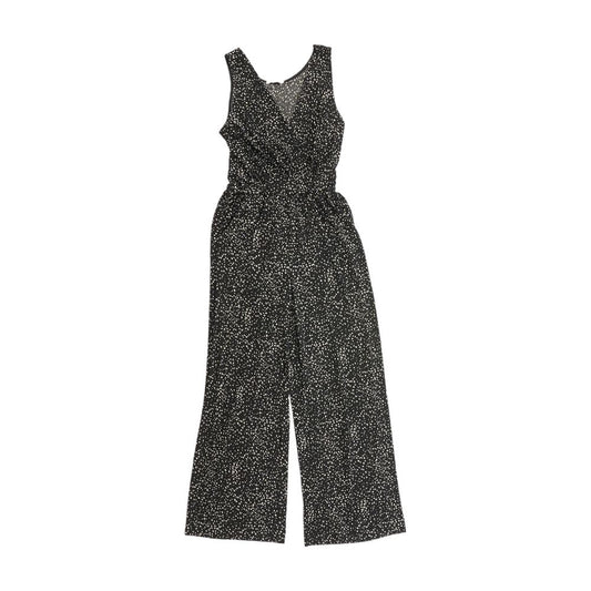 Black Animal Print Jumpsuit