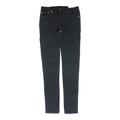 Black Solid Skinny Jeans