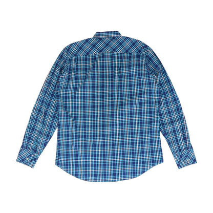 Blue Check Long Sleeve Button Down