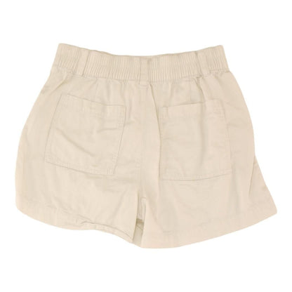 Ivory Solid Chino Shorts