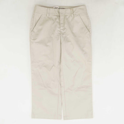 Tan Solid Pants