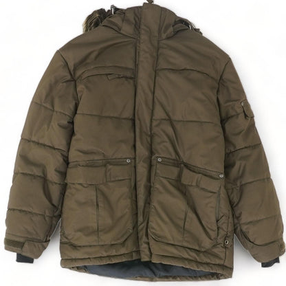 Brown Ski Puffer Jacket