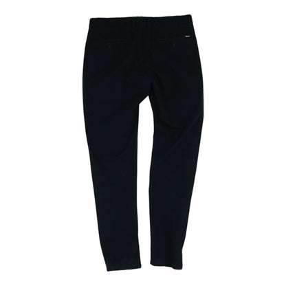 Navy Solid Chino Pants