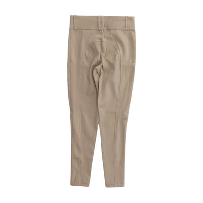 Tan Solid Active Pants