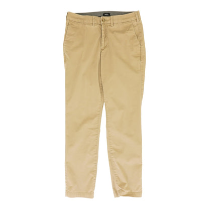 Khaki Solid Chino Pants