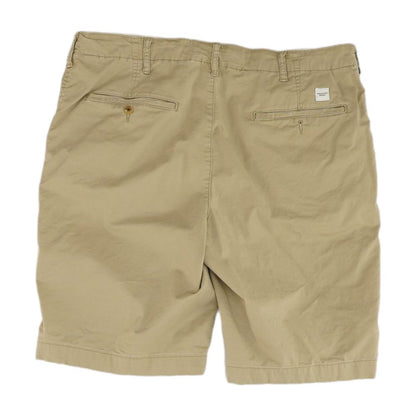 Khaki Solid Chino Shorts