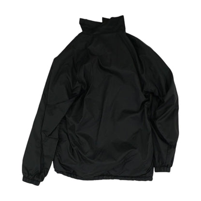 Black Solid Bomber Jacket