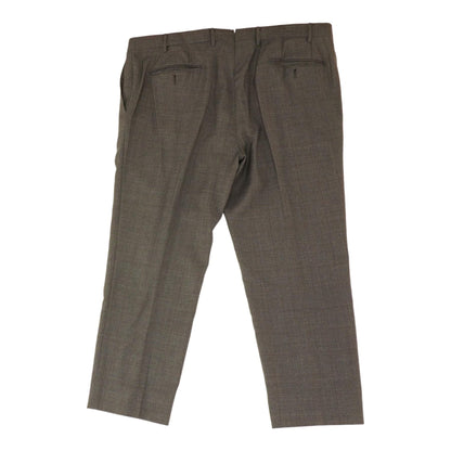 Charcoal Solid Dress Pants